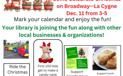 Your Library is participating in Christmas on Broadway