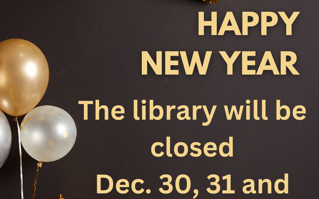 New Year’s Closing for Library