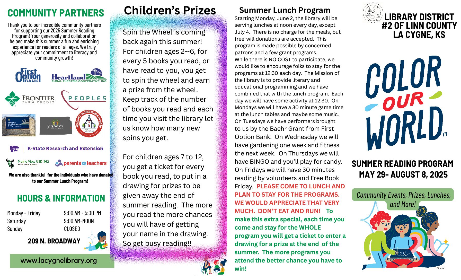 Basic 2025 Summer Reading Events