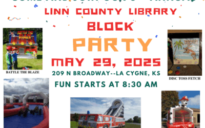 summer reading kick-off Block Party–May 29