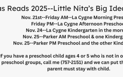 Kansas Reads Program–November