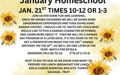 January Homeschool Event